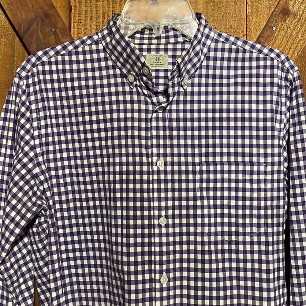 Men’s J. Crew Long Sleeve Button Up Shirt